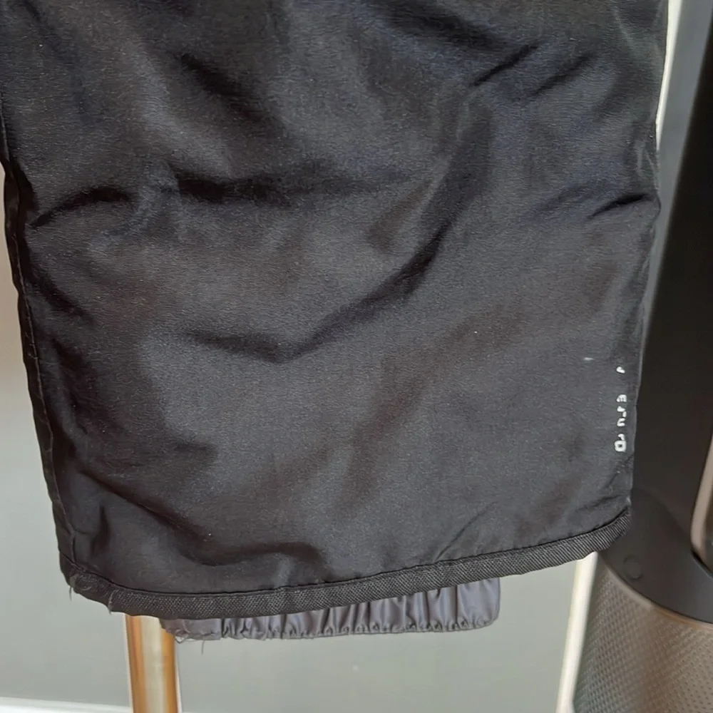 🥑Champion snowboarding ski snow pants black adjustable waist cargo medium 8-10